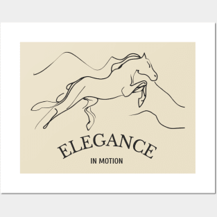 Horse Essence, Elegance in Motion Posters and Art